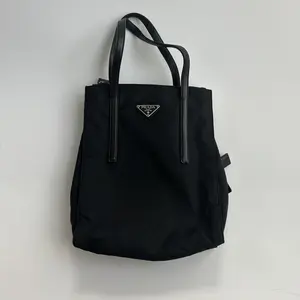 Pre-owned PRADA nylon tote bags Small black handbag