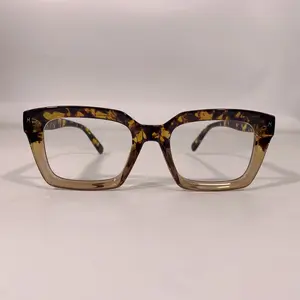 Classic Unisex 2 Tone Tortoise Frames Full Rim Eyewear