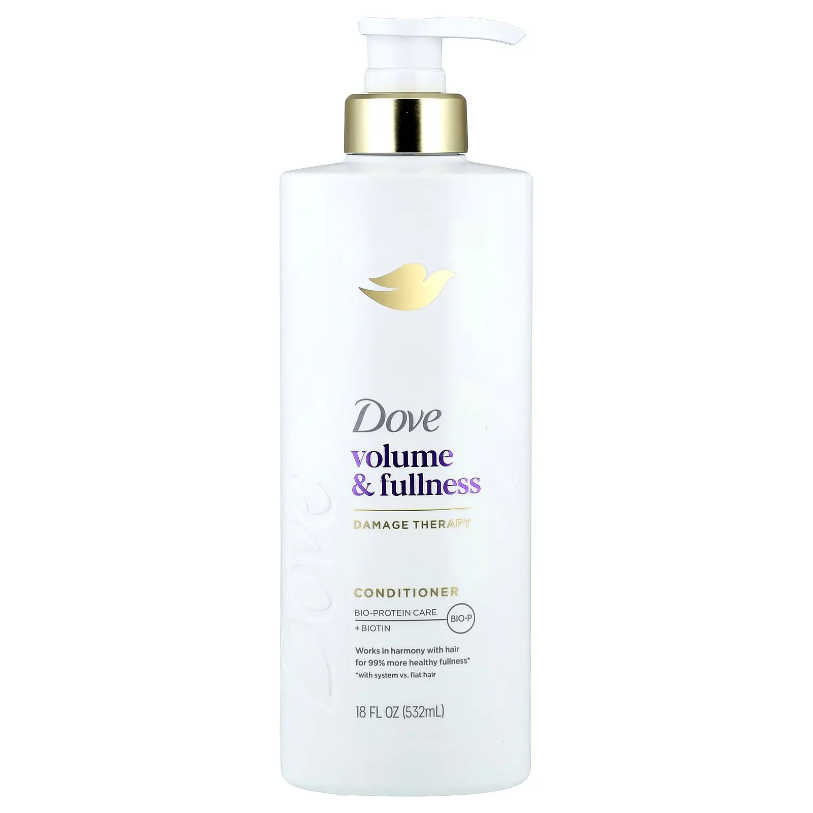 Dove Volume & Fullness, Conditioner, 18 fl oz (532 ml)