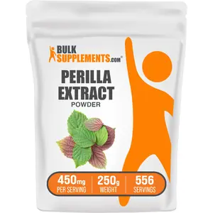 BulkSupplements Perilla Extract Powder - Edible - Natural Antioxidants - Perilla Leaf - 100g-1kg - 450mg per Serving
