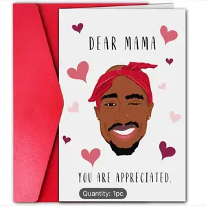 Tupac Mother’s Day greeting card