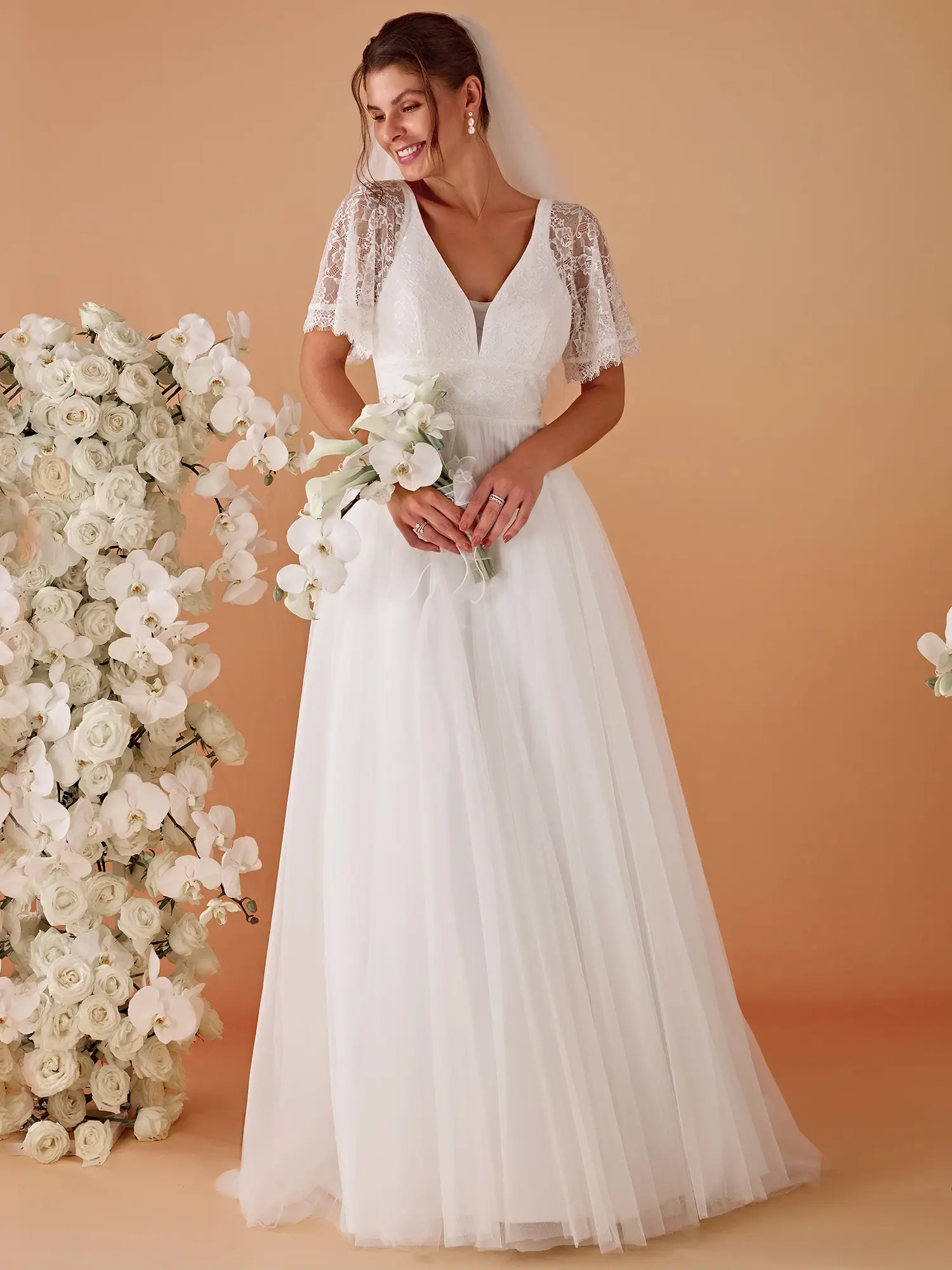 open lace back dress best wedding dresses on amazon