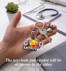 The Pitt TV Series Inspired Acylic Keychain, Nurse Dana Baby Jane Doe Dr. Abbott Keychain