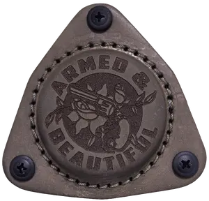 Magnetic Gun Mount - Armed And Beautiful