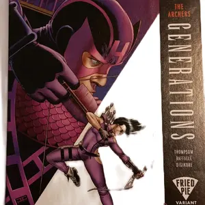Marvel Avengers Generations #1 Hawkeye Comic - The Archers Variant by Thompson Raffaele Digikore
