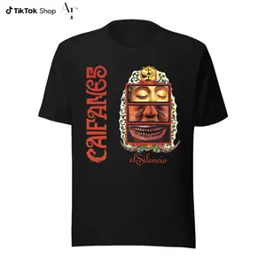 Rock en Español Caifanes El Silencio Long Sleeve Men’s T Shirt, Vintage Latin Rock Band Graphic Tee, Unisex Concert Outfit