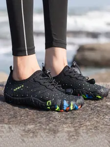 Men's Outdoor Water Shoes, Aqua Shoes, Beach Socks, Dive Snorkel Swim Shoes, Soft Five-Finger Shoes, Quick-Dry Fishing Sandals, Large Size River Walkers, Beach Pool Shoes, Water Sports Footwear, Shoes for Water