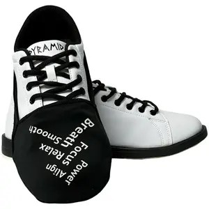 bowlingballcom Bowling Thoughts Black Shoe Slider Bowling Shoe Accessory