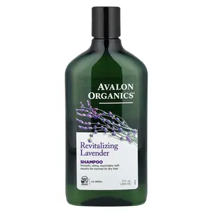 Avalon Organics Shampoo, For Normal to Dry Hair, Revitalizing Lavender, 11 fl oz (325 ml)