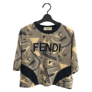 Pre-owned FENDI Polyester Small Leather Goods T shirt
