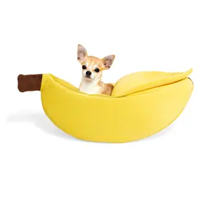 EveryYay Banana Hooded Cat Bed EveryYay Banana Hooded Cat Bed