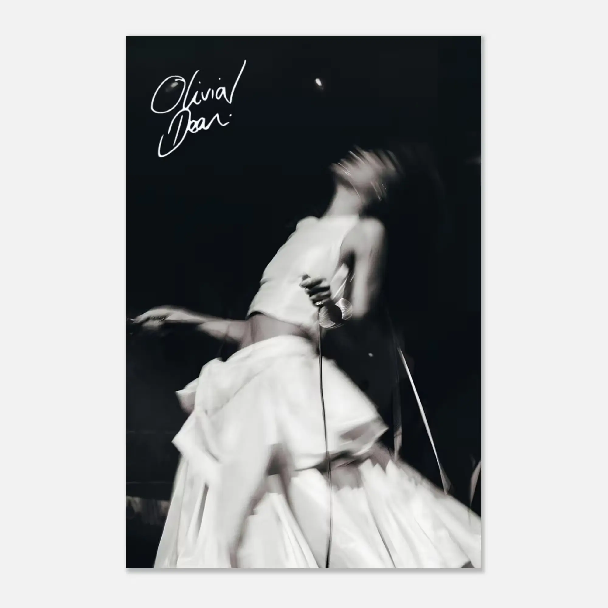 Olivia Dean Signed Poster The Art of Loving Album Cover Print Trendy Music WallArt Pop Icon Signed Unframed Poster