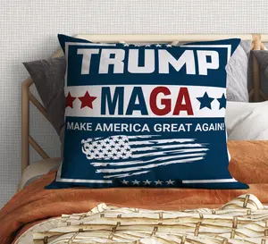 Trump MAGA Design #4 Set of 2 Throw Pillow