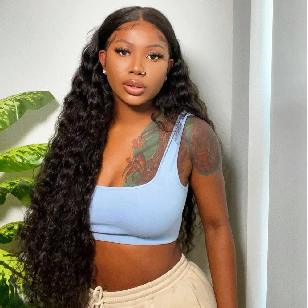 Wiggins Hair Long Loose Deep Wave 13x4 Lace Front Wigs Human Hair Pre Bleached And 7x4 Closure Wig Glueless Wigs Beginner Friendly