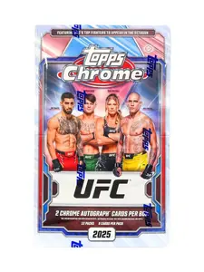 2025 Topps Chrome UFC Hobby Trading Cards LV