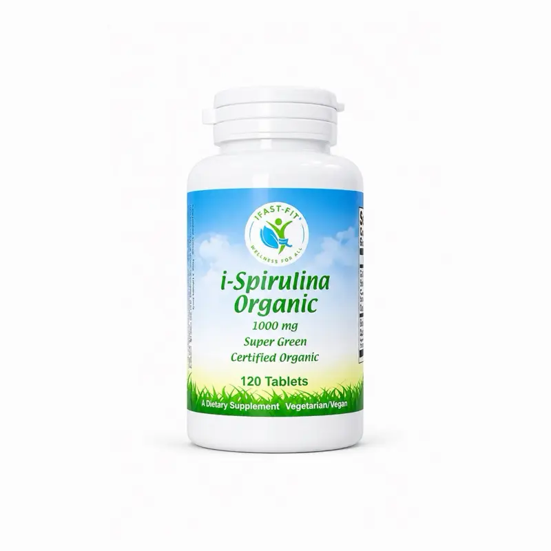 IFastFit Certified Organic Spirulina super green supplement  Healthcare