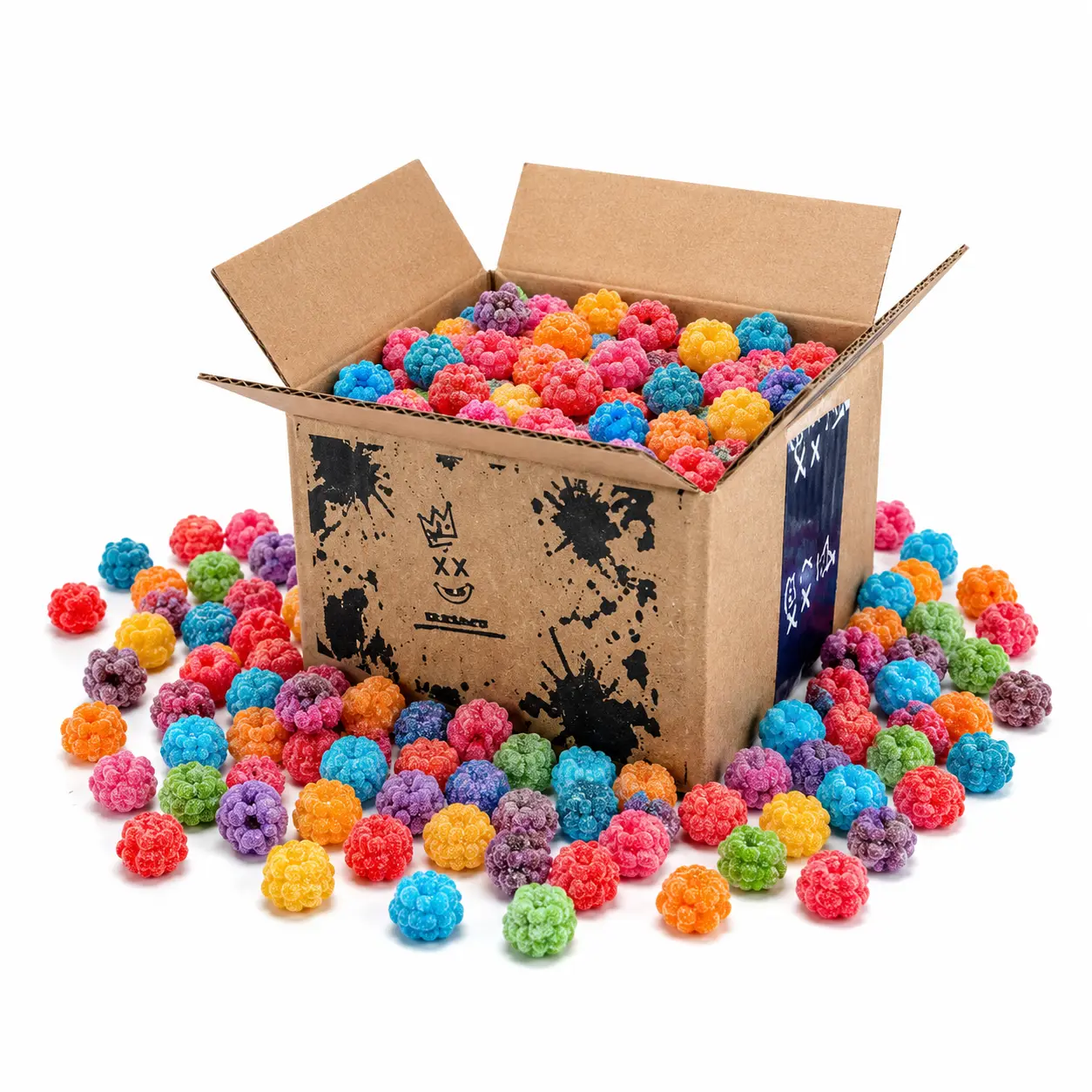 Sour Kings Candy Auction Box