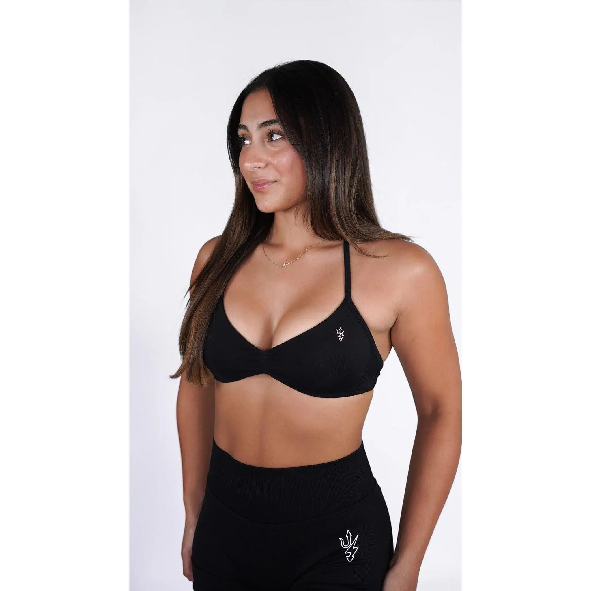 Core Black Bra