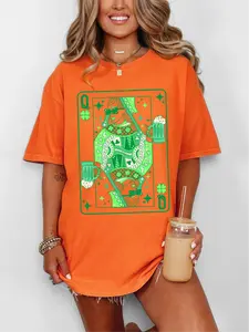 Queen of Ireland ~ Unisex Short Sleeve CC Garment Dyed T-Shirt Printed in the USA