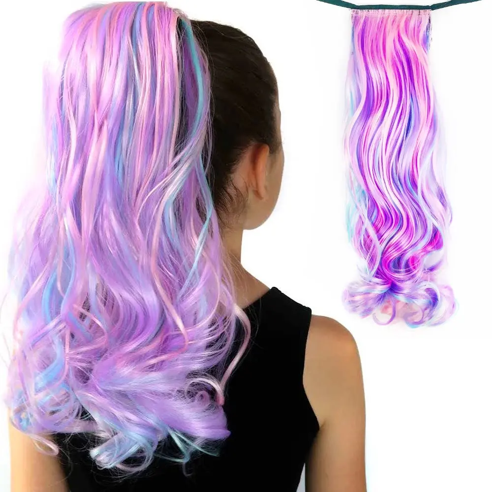 Unicorn Swirl Ponytail Hair Extension