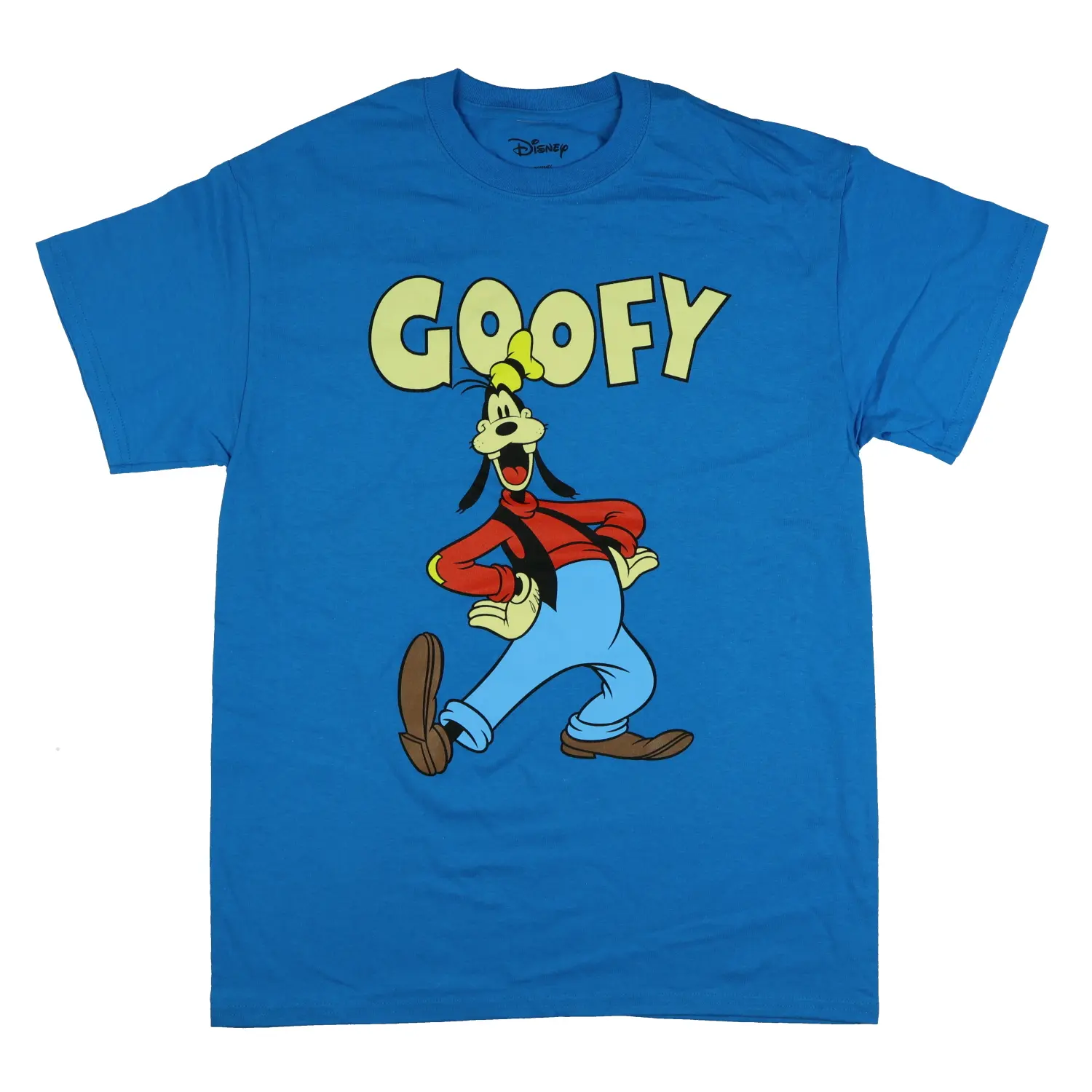 Disney Mickey Mouse  Goofy Shirt Men's Dance Pose Short Sleeve Tee