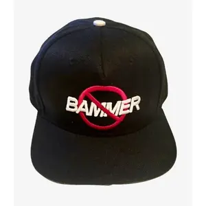 NO BAMMER Snapback Hat in Black - High-Quality Head Wear