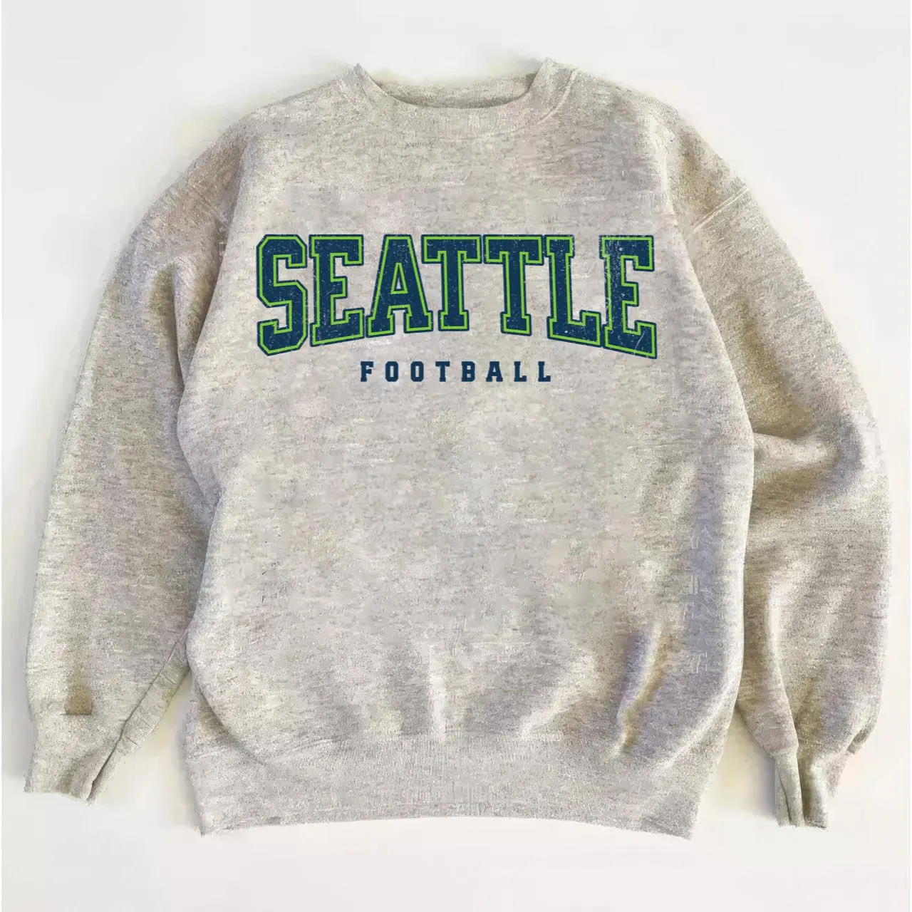 Seahawks Game Day Sweatshirt, Vintage Crewneck Football Fan Gift Shirt