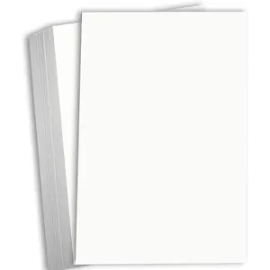 White Legal Cardstock Paper 8 1/2" x 14" Card Stock 65lb Cover 25 Pack (Bright)