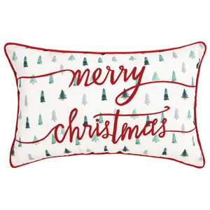 14" x 22" Tree Holiday Throw Pillow by Valerie