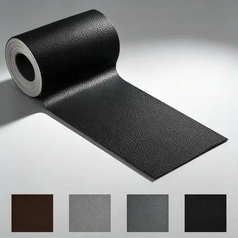Unberr Self-Adhesive Durable Leather Repair Patch Tape - Advanced Technology, Quick Fix, Cuttable, Pliable Texture, Large Sizes (7.62*152.4cm, 43.18*200.66cm) for Furniture, Car Seats, Home Use