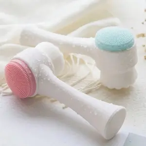 Double Sided Facial Cleansing Brush for Comfortable Skincare