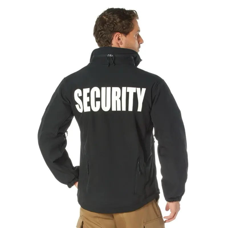 ROTHCO Men's Special Ops Softshell Utility Jacket - Menswear Sportswear Duty Fitted All Season Long Sleeve Fleece-Lined Polyester Water-Resistant Rugged Outerwear with Elastic Cuffs, Zipper Pockets, Hook-and-Loop, Drawstring