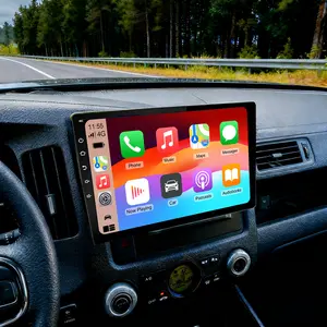 10.1" Car Stereo for Honda Ridgeline 2006–2014 with Wireless CarPlay & Android Auto, 4+64GB, GPS Navigation, AHD Backup Camera, Microphone