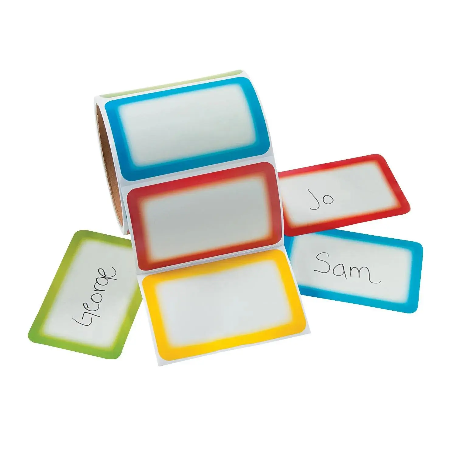 Colorful Self-Adhesive Name Tags/Labels
