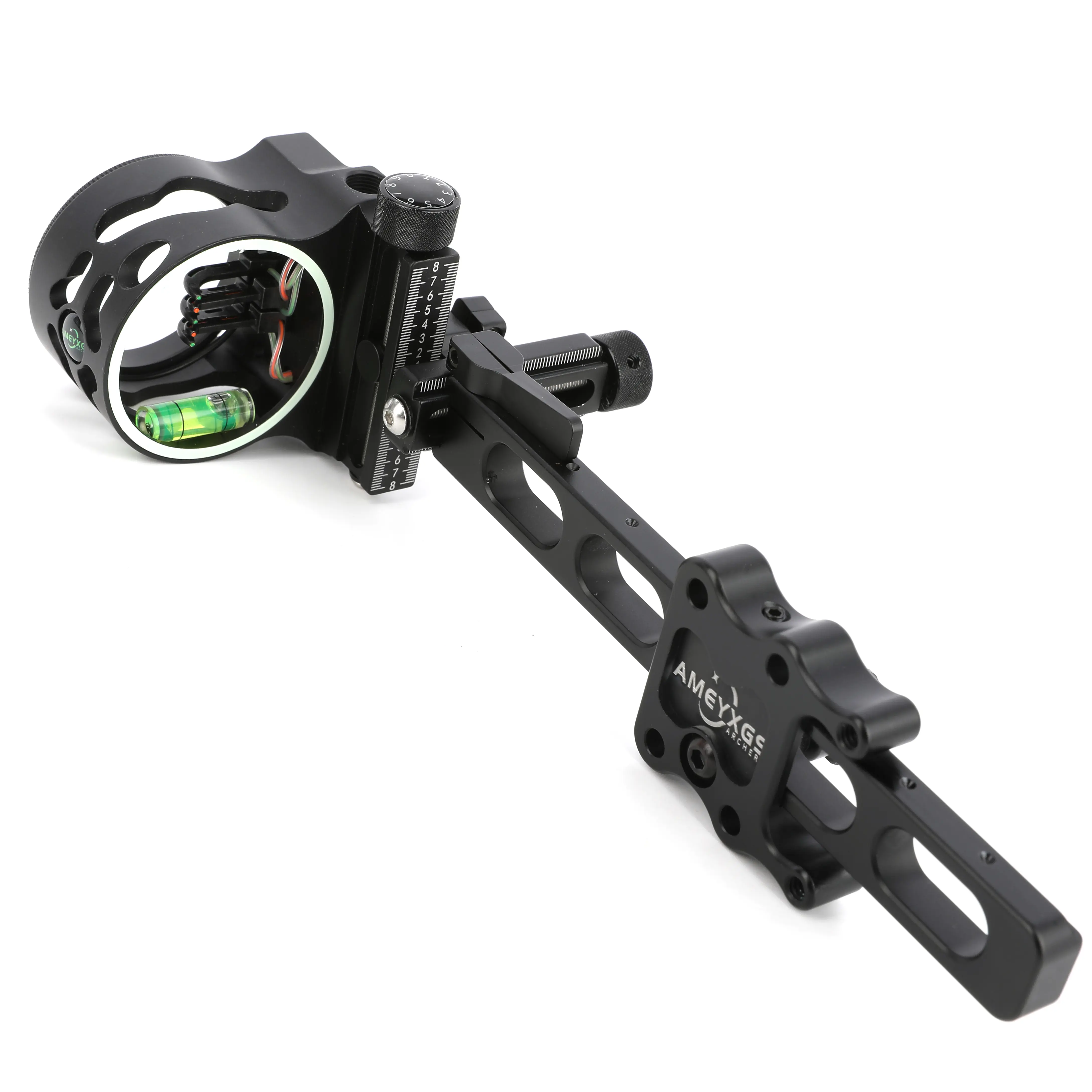 1pc Long-Style 5-Pin Sighted Bow Sight, Clear Field of View, Easy Installation, Suitable for Indoor & Outdoor Use (Sports & Outdoor Accessory)