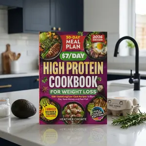 $7/Day High Protein Cookbook: Simple Homemade Recipes, Budget-Friendly Meal Ideas, Easy Everyday Cooking, Family Dinner Inspiration, Quick Kitchen Meals & Practical Weekly Food Planning Guide