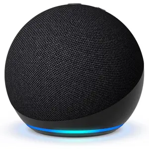2026 Newest Generation Wi-Fi & Bluetooth Smart Speaker, Deep Sea Black, Big Vibrant Sound, Audio-Enabled for Smartphones