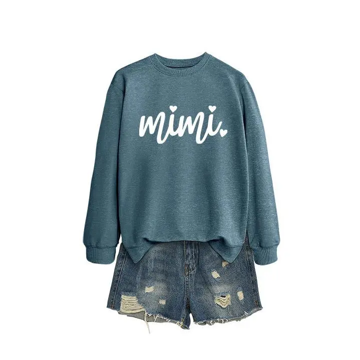 blue hoodie（white font）