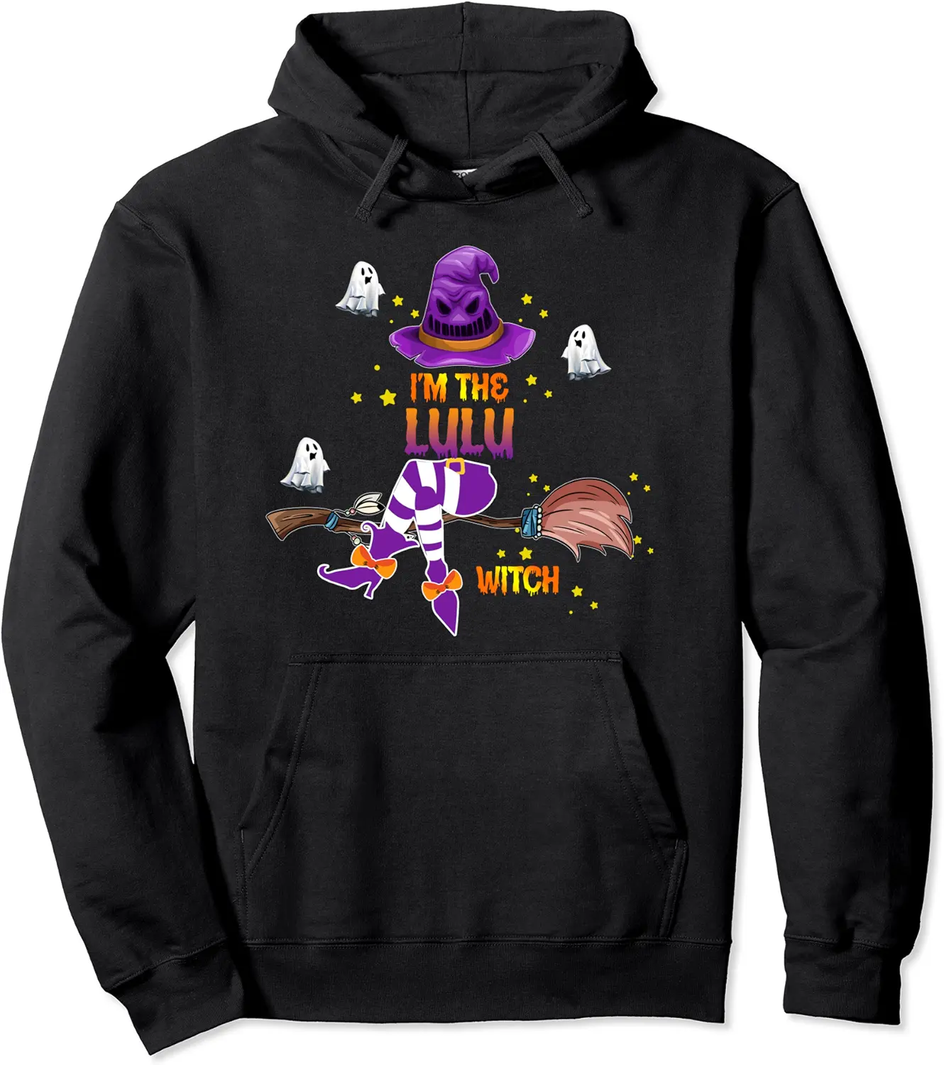 I am the Lulu witch - Grandma Gift Pullover Hoodie - Rubencordov Shop 58B08KS3WNY7