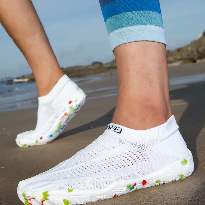 Men's Swimming Shoes, Hiking Boots, Water Shoes, Camp Shoes, Driving Shoes, Sporty Water Shoes, Outdoor River Play, Eva Sole, Breathable Fabric, Outdoor Beach Shoes, Pool Shoes, Water Sports Shoes, Shoes For Water, Water Sports Footwear
