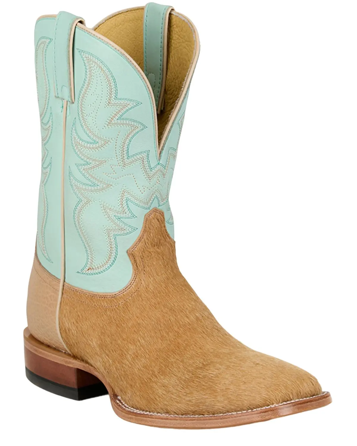 Justin Men's Men'S Baron Hair On Western Boot Broad Square Toe - Sj5057