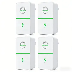 Device Plug-in for Home,Energy Savings Device,Power Efficiency Device,Smart Power Saver Plug with Voltage Stabilizer Protector,Smart Plug Device & Office US Plug 90V-250V 30KW(4 Pack)