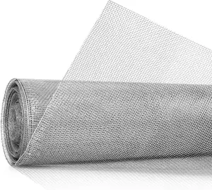 Fencer Wire 27 Gauge Hardware Cloth, 1/8 inch Mesh Galvanized Steel Wire Rolled Woven, Keeping Out of Bees, Wasps and Mid to Large-Sized Insects