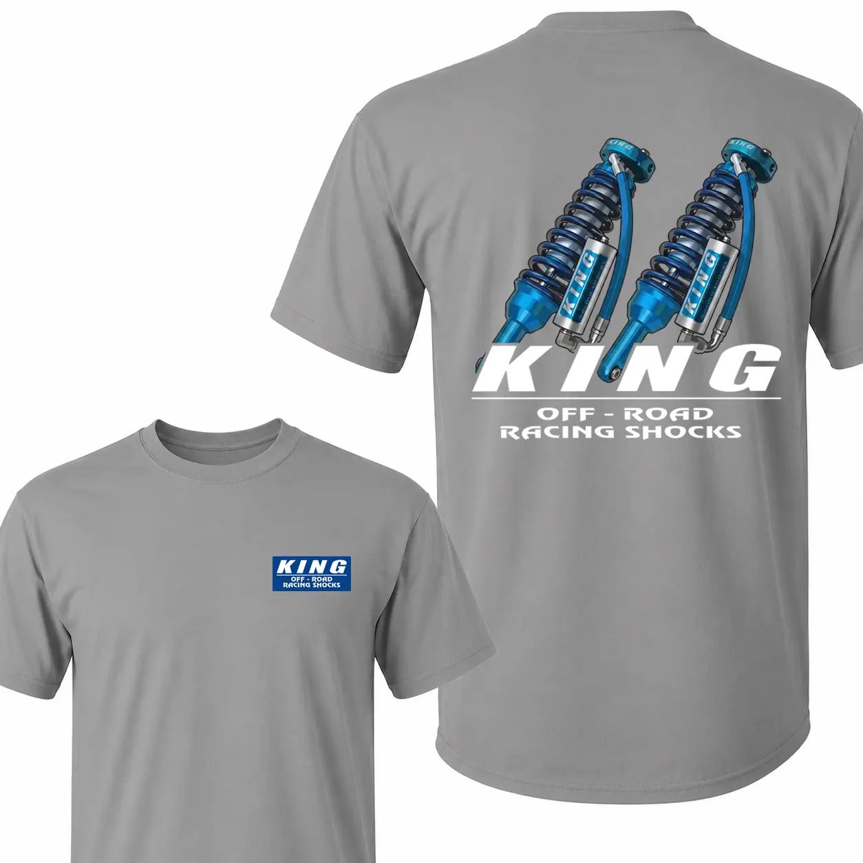 Grey-Slim fit T-shirt