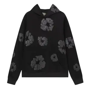 Floral Denim Streetwear Oversized Acid