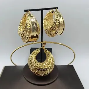 High quality fashion jewelry set 18k color