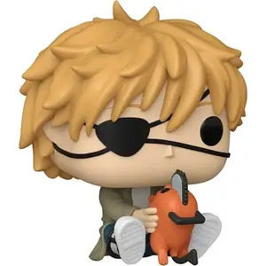Funko Pop -Chainsaw Man #1971 - Denji with Pochita Vinyl Figure