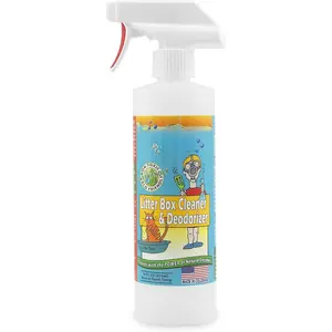 Litter Box er and Odor Eliminator, Eliminate Odors , Neutralizes  and Feces Odors in The Air and The Box, Make Litter Last