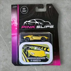 Jada Pink Slips Lamborghini Aventador SV Roadster 1:64 Die-Cast Gold