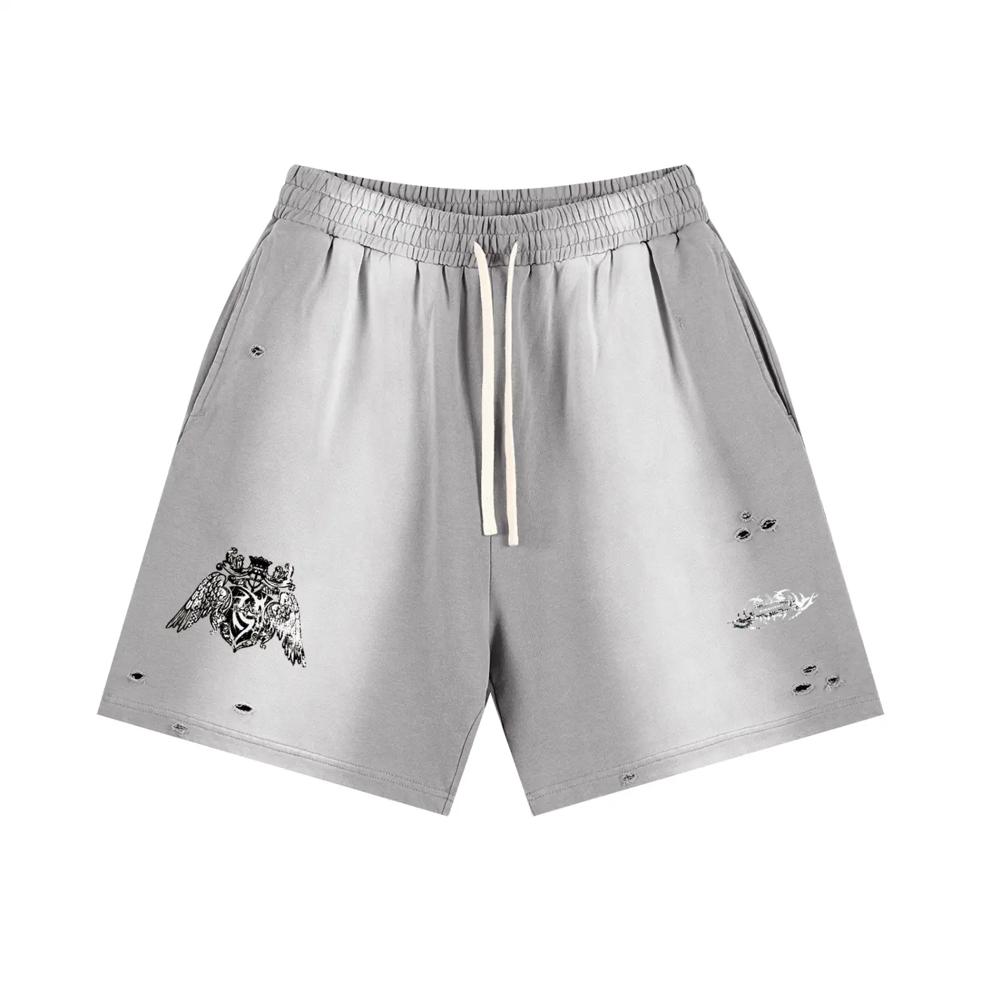 Entitled Distressed Shorts